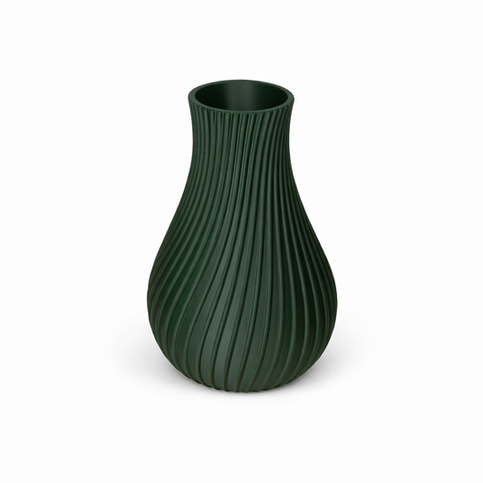 Bell bottom vase top view — modern shatterproof Australian home decor
