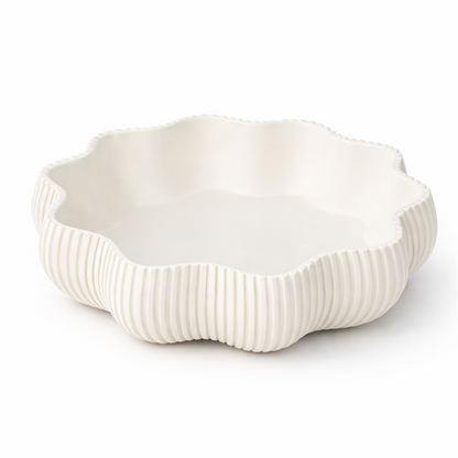 Cloud decorative bowl 3D printed in Australia — aesthetic shatterproof home decor