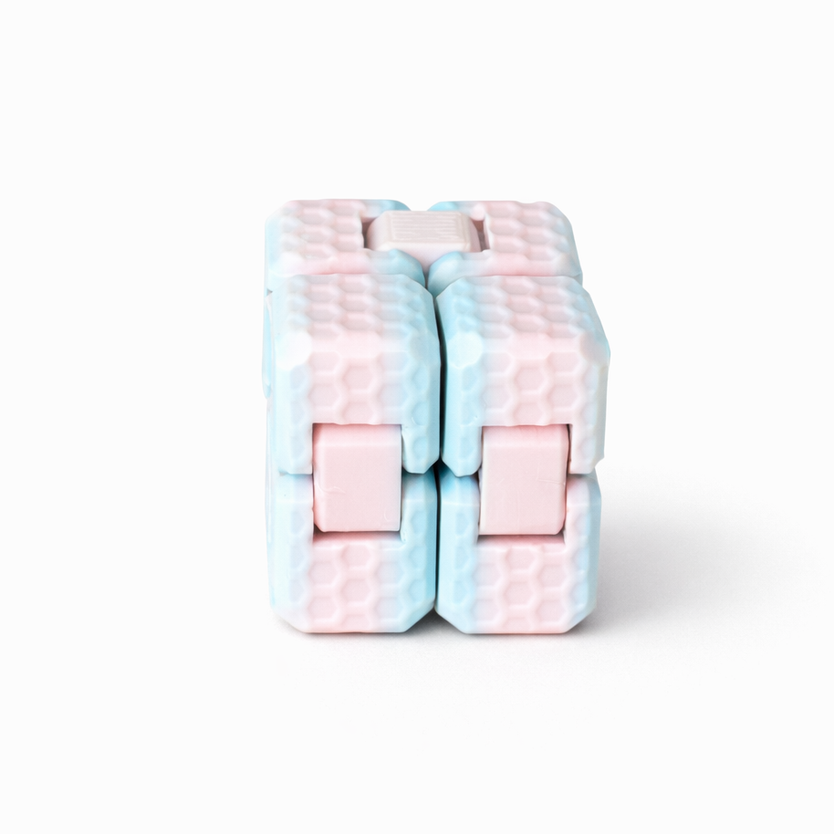 Cube fidget toy 3D printed in Australia — sensory fidget for kids and adults