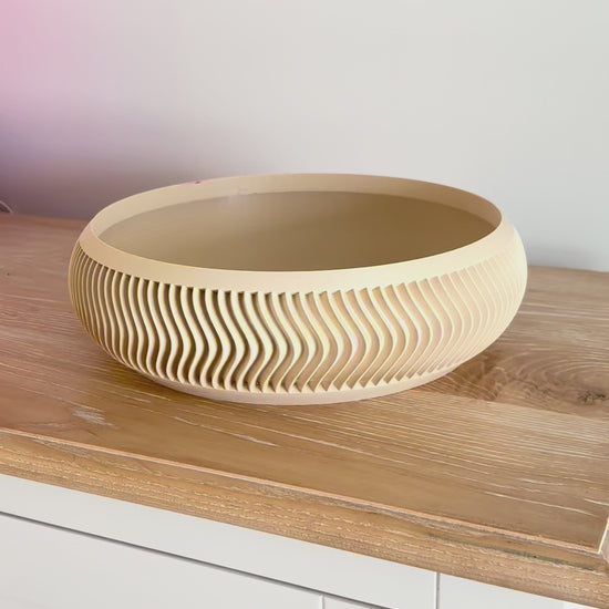 Styling ripple bowl 3d printed