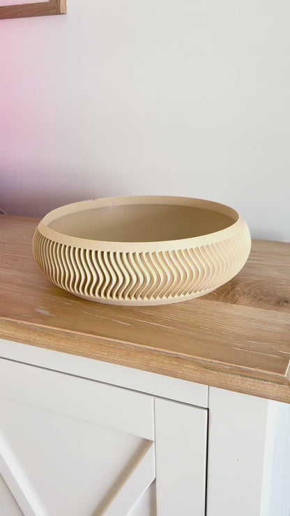 Styling ripple bowl 3d printed